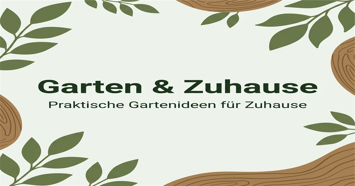 Einfache DIY-Gartenideen: So wird dein Garten ohne viel Aufwand wunderschön
